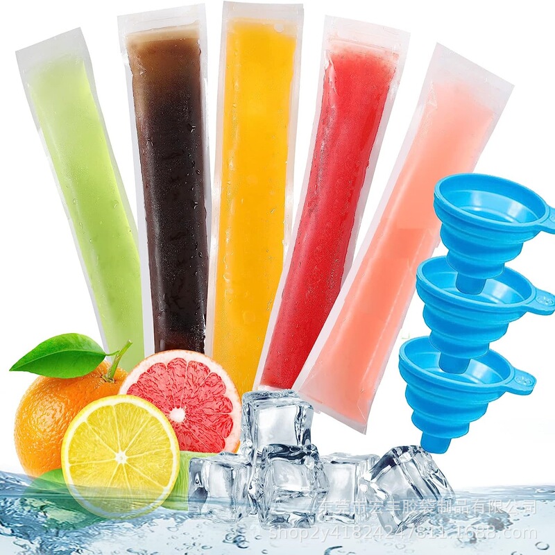 New DIY Food-Grade Popsicle Molds Disposable Ice Bags Ice Cream Bags Ice Pops Bags