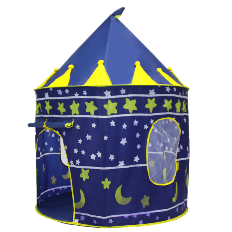 Yurta azul estrella y luna