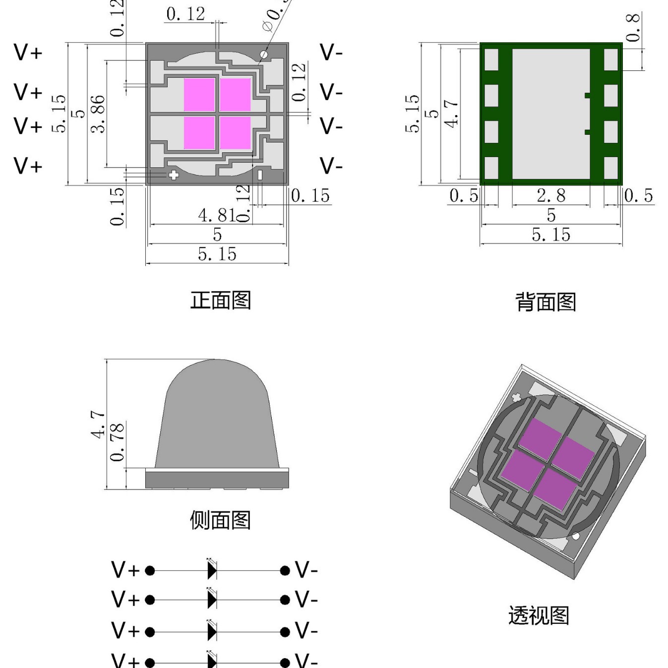 60��5050�����Ϲ�led�Ϲ��鱦������370nm5050�����Ϲ�led����