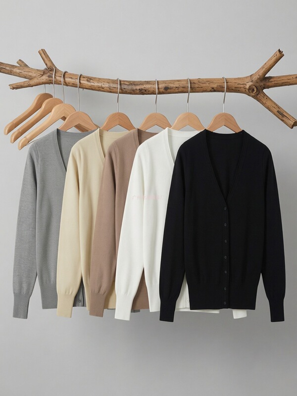 Early Spring New Fashion Guide: Knitted Cardigan Jacket for Women, Dongguan Dalang Short Sweater, Spring Outfit Top Early Spring New Fashion Guide: Knitted Cardigan Jacket for Women, Dongguan Dalang Short Sweater, Spring Outfit Top