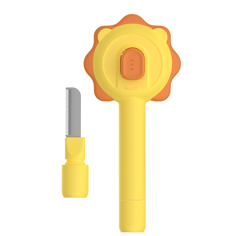 Cross-border peine para mascotas gato autolimpiante aguja peine flotante pelo nudo abierto perro belleza peine removedor de pelo suministros para mascotas