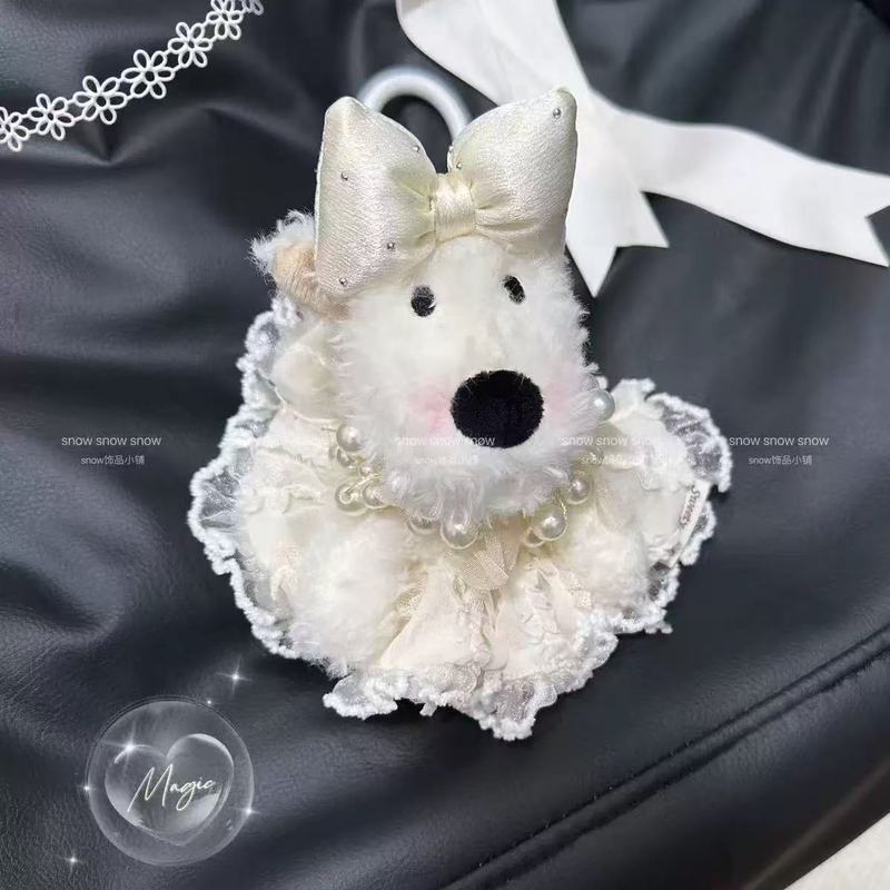 新商品の西高地のサングラスの子犬の公の子の包みはかばんを掛けて装飾します。|undefined