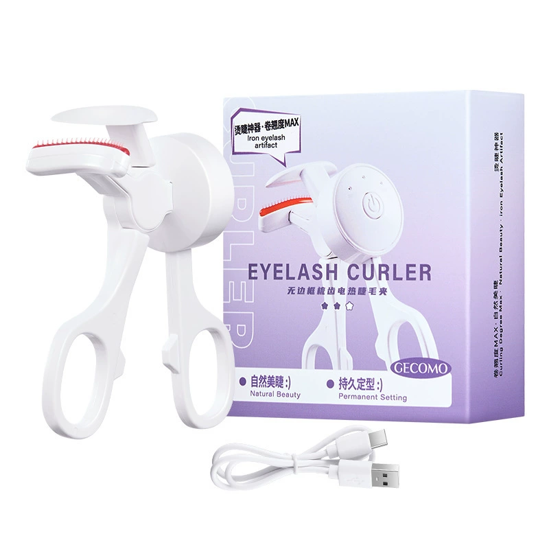 GECOMO Frameless combed tooth heaters heating heaters intelligent temperature control charging electric eyelashes fixed -lasting curl