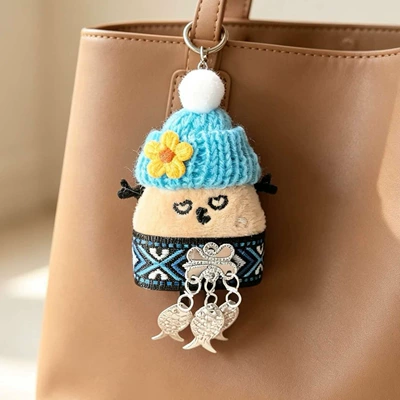 Pluş açarlıqlar: pendant Guiyang cultural and creative - miaojiang-small-potato-pendant-11