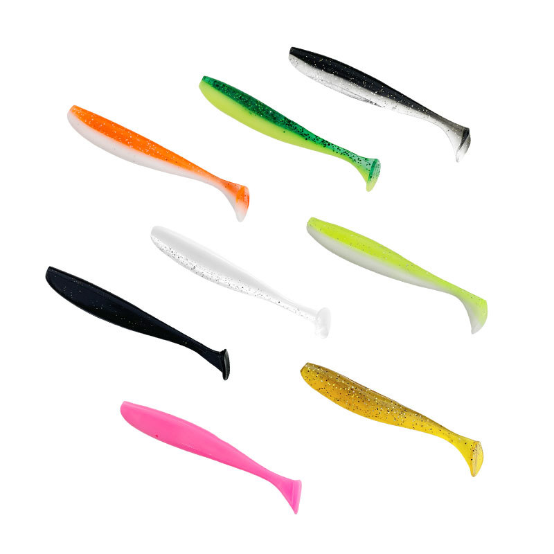 Suspending Paddle Tail Lures Soft Baits Striped Bass Pesca Fishing Tackle SwimBait