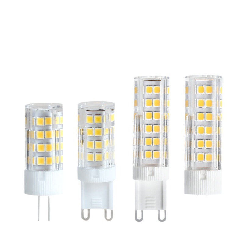 G9電球ledピン付き小電球g 4ハイライト省エネ光源ストロボなし220v陶磁器トウモロコシランプ三色光|undefined