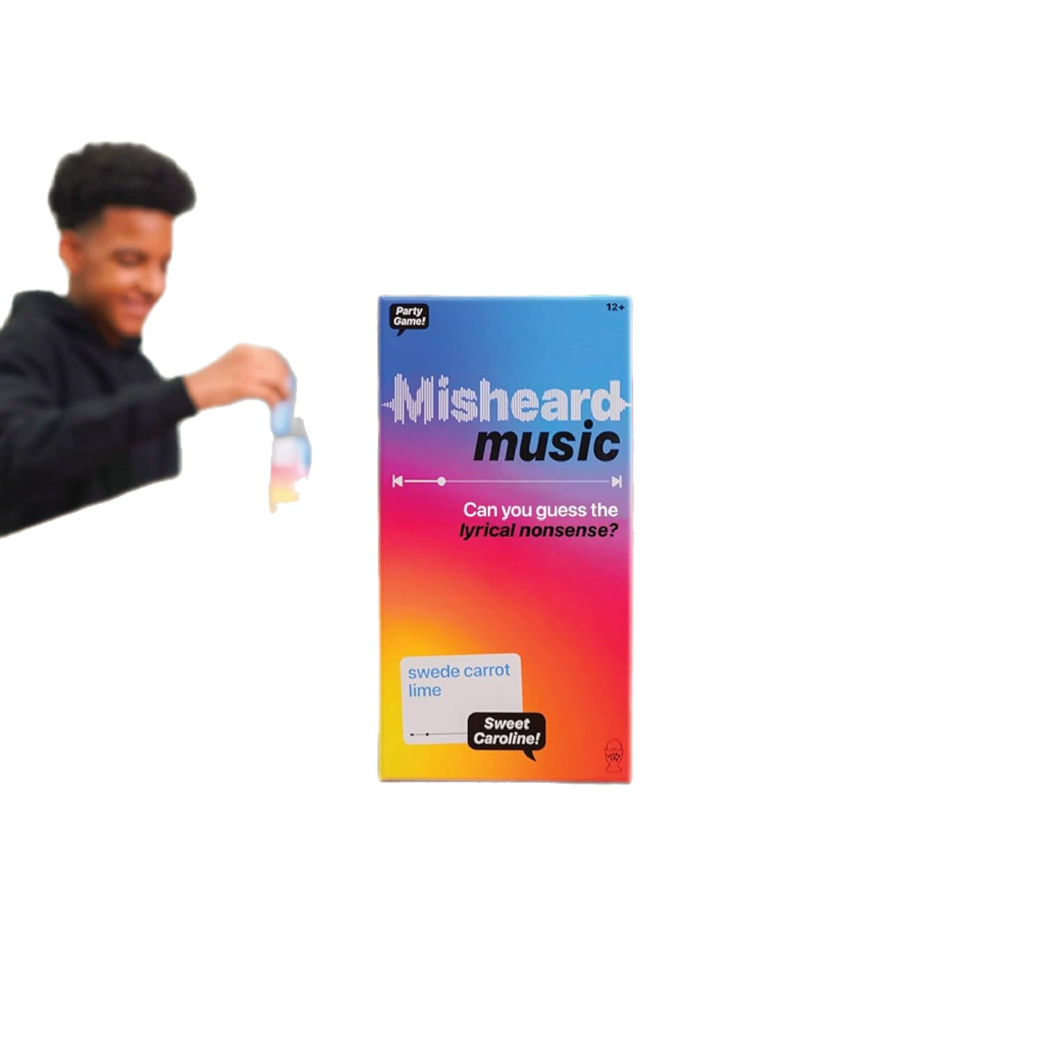 Кроссбордный новый забавные музыкальные карты Mishearing музыкальная карточная игра версия 2025 года