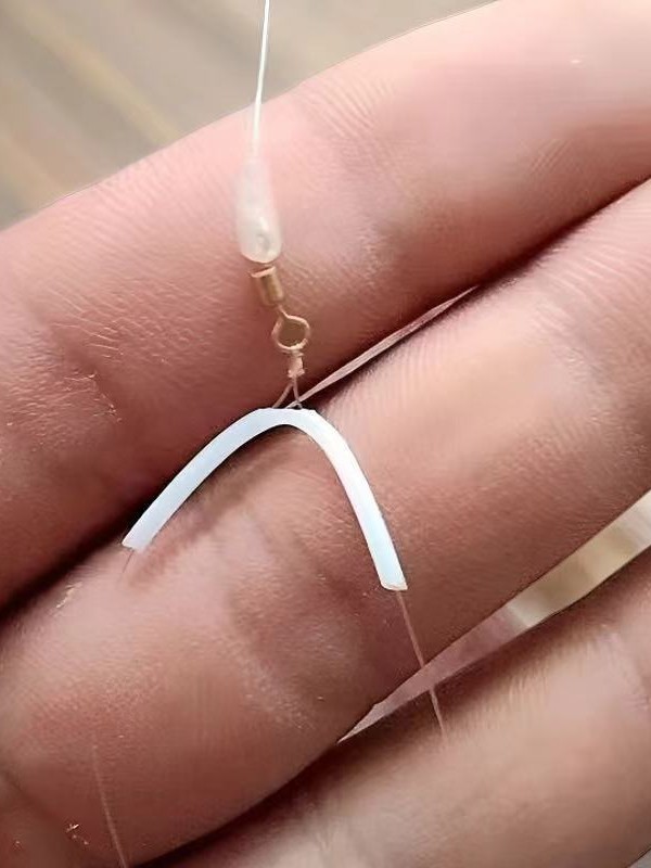 鱼钩防缠线串钩配件子钩防缠绕胶管软管导管四氟毛细管硬管渔具|undefined