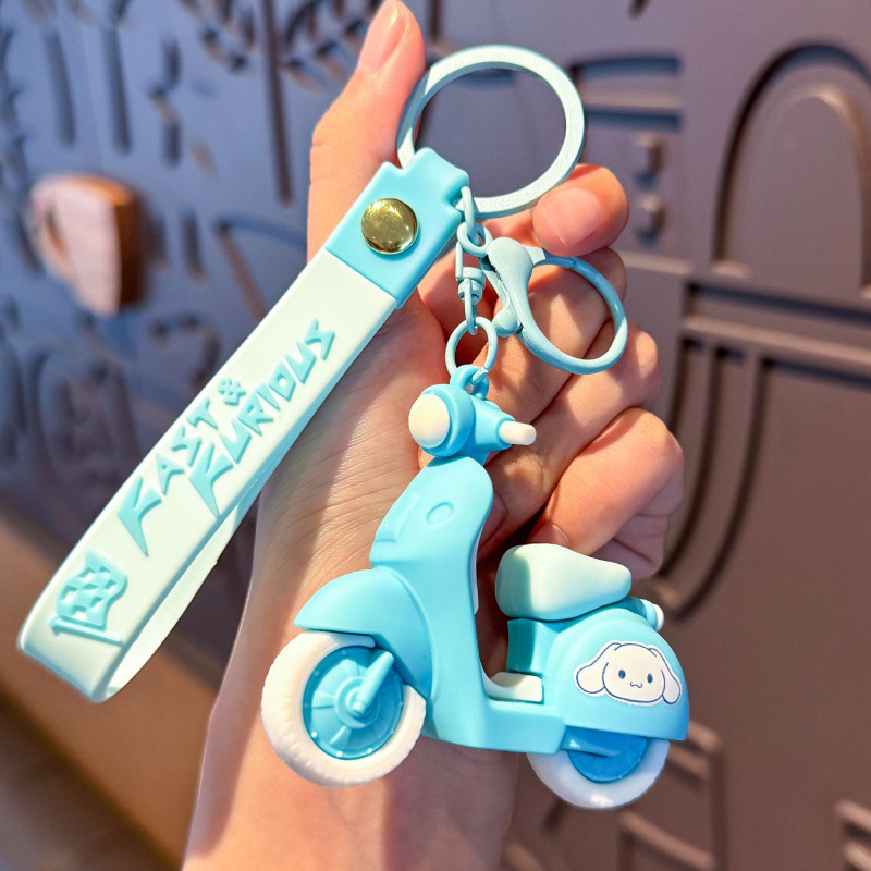 クリエイティブかわいいサンリオキーホルダーバッグペンダントカップル漫画ペンダントスクールバッグ車のキーチェーンギフト|undefined
