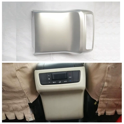 15 Highlander Gear Shift Modification Suitable for Toyota 18 Central Control Air Vent Car Reading Light Interior Door Frame (Other Automotive Interior Supplies) - silver-18-rear-all-inclusive-air-outlet-1y