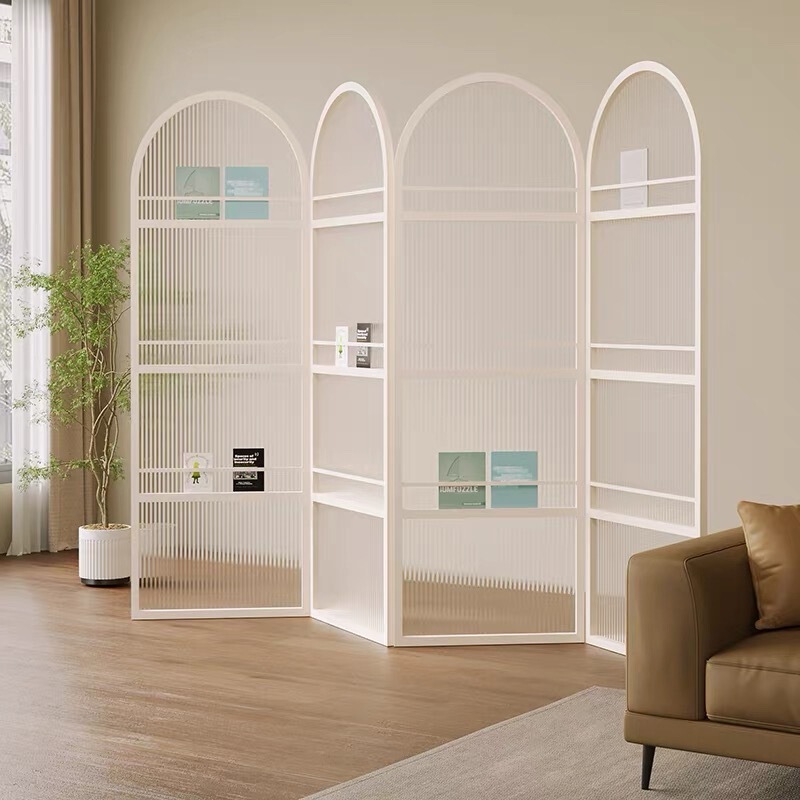 Wrought Iron Glass Door Study Box Living Room Partition Simple Modern Guesthouse Hotel Foldable Movable Screen Wrought Iron Glass Door Study Box Living Room Partition Simple Modern Guesthouse Hotel Foldable Movable Screen