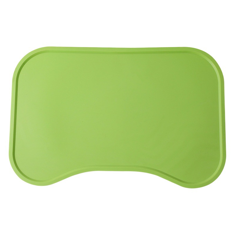 Amazon anti-derrame estera de silicona para mascotas gato perro mascota placemat estera antideslizante a prueba de fugas gato placemat