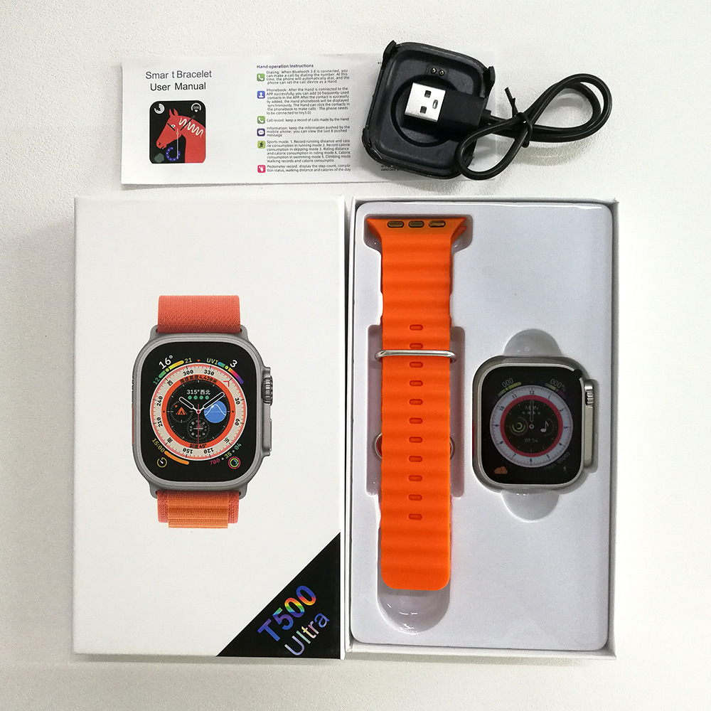 Fábrica transfronteriza T500 reloj inteligente T500 ultra reloj inteligente T55 reloj deportivo comercio exterior