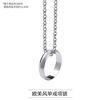 Brand universal pendant hip-hop style, necklace suitable for men and women for beloved, Korean style, internet celebrity