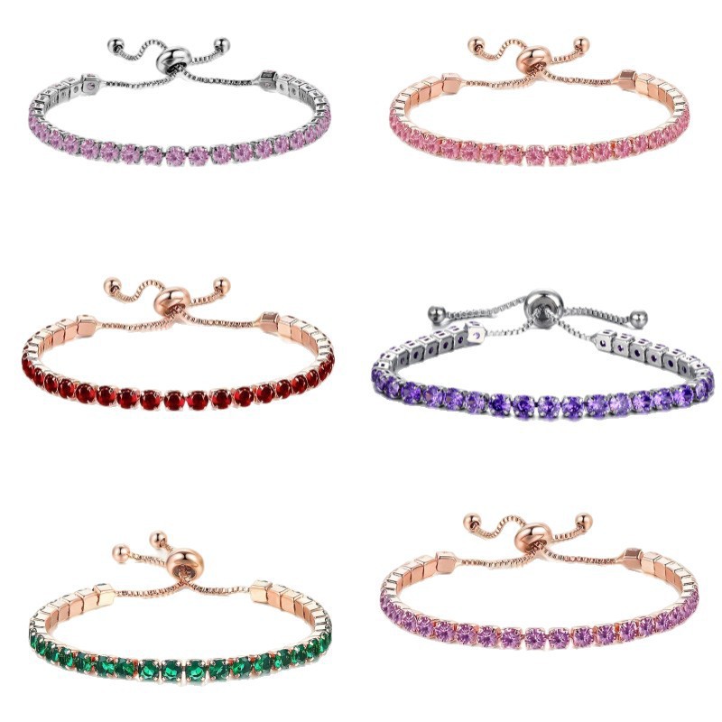 fashionable elegant small bracelet with zircon