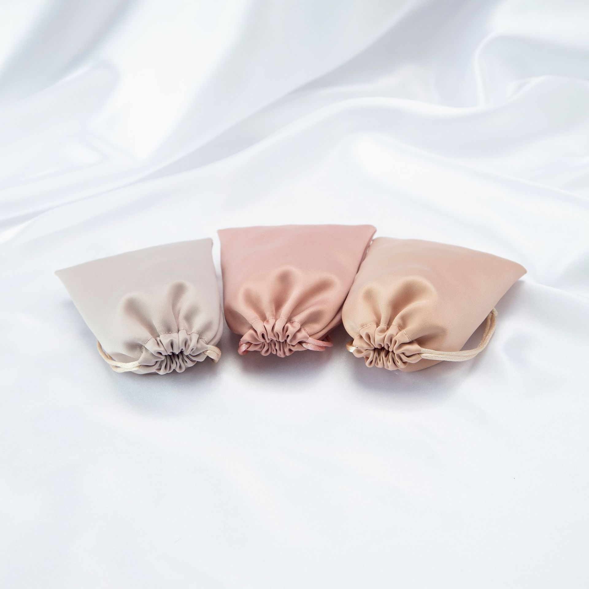 Simple Style Solid Color Cloth Jewelry Packaging Bags 1 Piece