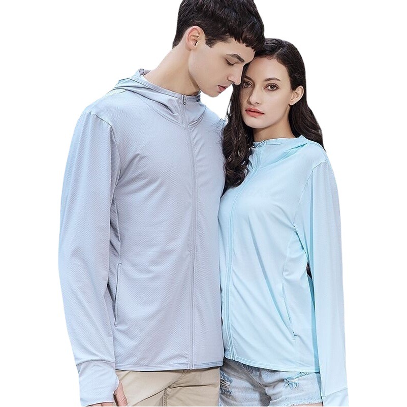 Women's Super Stylish Summer Ice Silk Jacket, Ultra-Thin and Breathable, Non-Uv Protection, Unisex, Non-Sun Protection Clothing for Outdoor Use