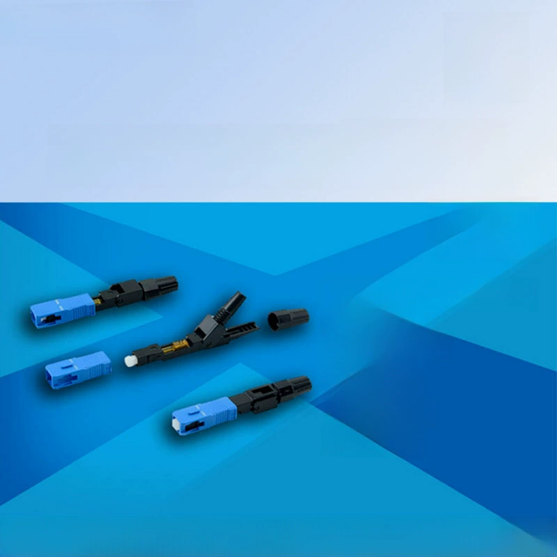 Оптоволоконный холодный соединитель Cold Connect FTTH Embedy SC/UPC оптоволоконный кабель кожаный волоконный провод Express Telecommunications класс