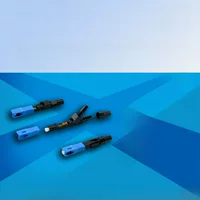 Оптоволоконный холодный соединитель Cold Connect FTTH Embedy SC/UPC оптоволоконный кабель кожаный волоконный провод Express Telecommunications класс