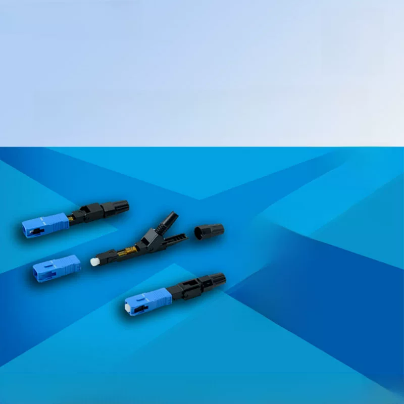Оптоволоконный холодный соединитель Cold Connect FTTH Embedy SC/UPC оптоволоконный кабель кожаный волоконный провод Express Telecommunications класс