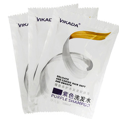vikada solid color yellow removal shampoo yellow removal white hair gray lock color beauty purple shampoo 