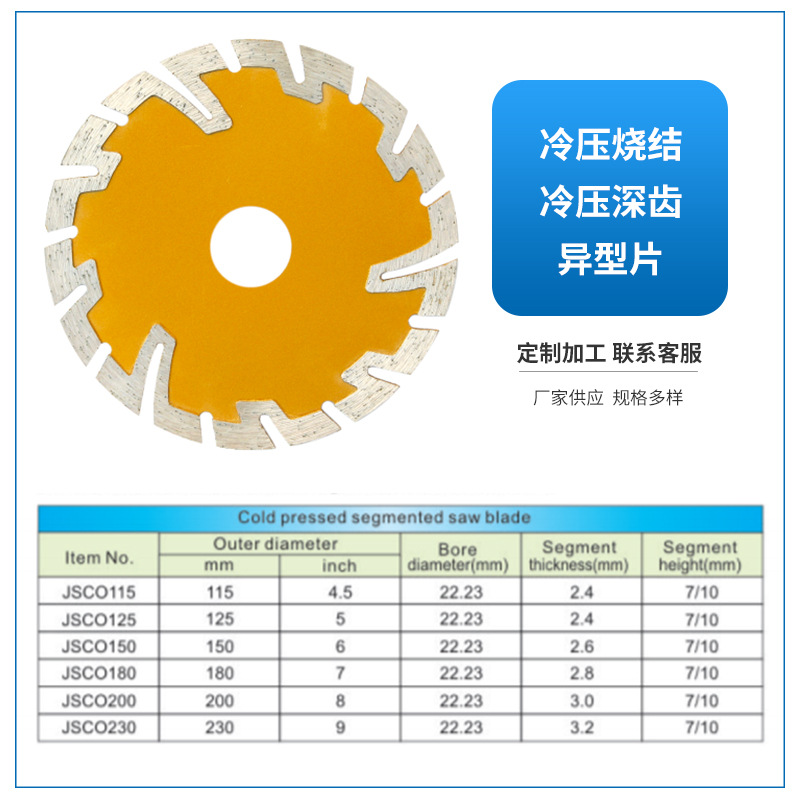 冷压深齿异型片1