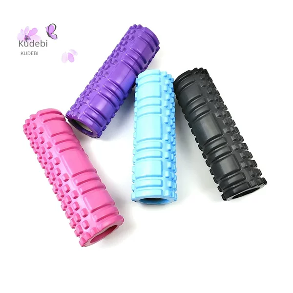 30cm mini hollow yoga column EVA foam shaft muscle relaxation massage roller spike fitness bar wholesale