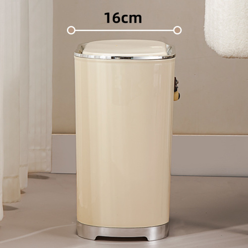 ins cream style light luxury trash can home living room high-value push-type pop-up cute cartoon trash can