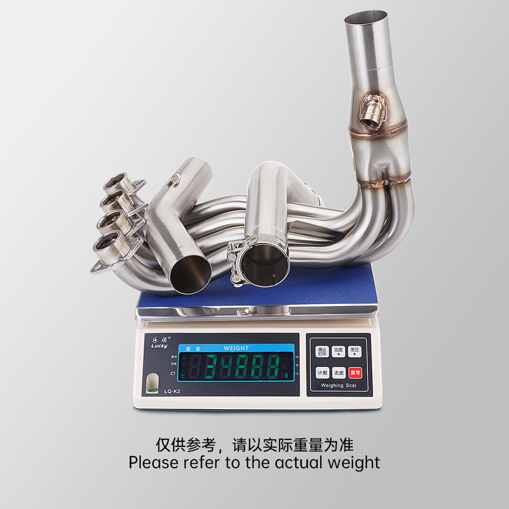 Motorcycle Exhaust Pipe Modification Suitable for Excelle 450Rr Stainless Steel Exhaust Pipe Full Section