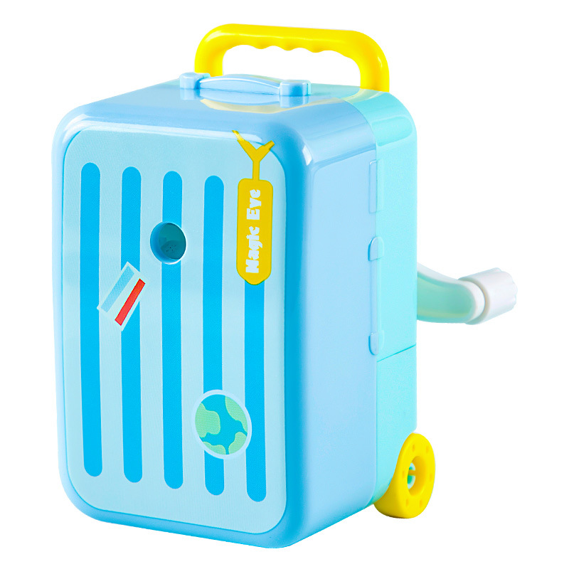 5202 estudiante mano sacapuntas niños dibujos animados lápiz sacapuntas equipaje sacapuntas aleación acero cuchillo sacapuntas