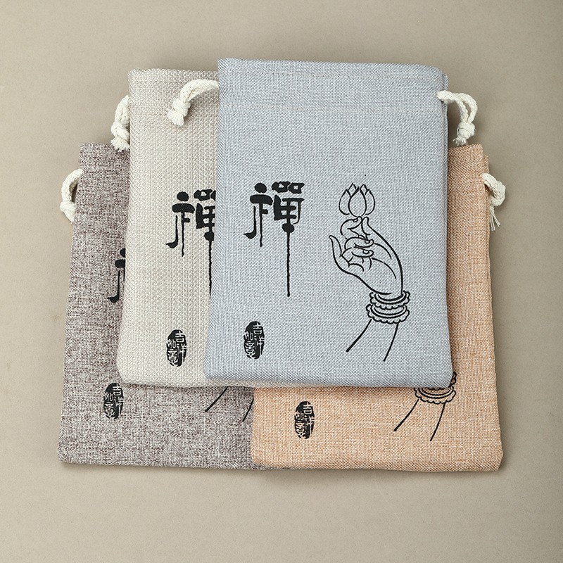 Handmade Gift Packaging Bag, Exquisite Linen Gift Box, Bracelet, Necklace, Car Hanging Storage Bag, Colorful Bracelet Bag Wholesale