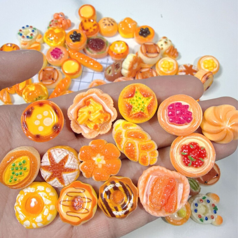 Miniature Food Toys, Realistic Miniature Food Ornaments, Resin DIY Accessories, Convenience Store and Supermarket Materials