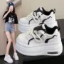 春季新款小众增高小白鞋
