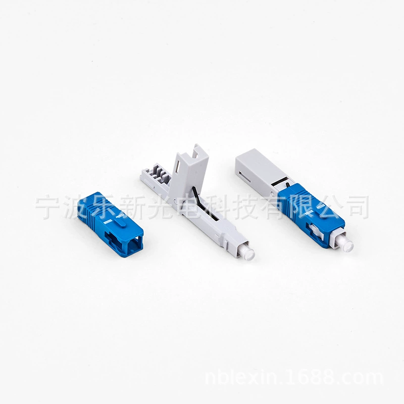 Быстроразъемный оптоволоконный коннектор SC/UPC, холодная сварка, компрессионный тип, 53MM-Z34