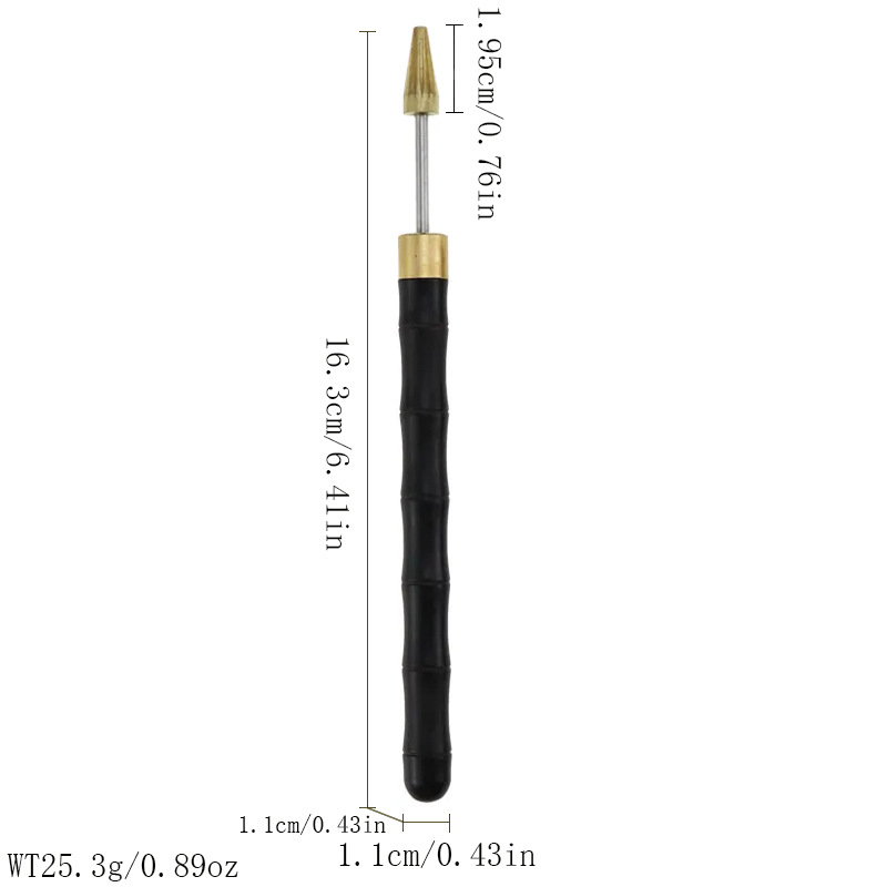 DIY cuero hecho a mano tallado forma herramienta aceite pluma sello cuchillo de corte punzonado