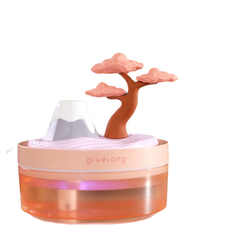 景观植物盆栽加湿器补水仪喷雾迷你车载usb保湿便捷式|undefined