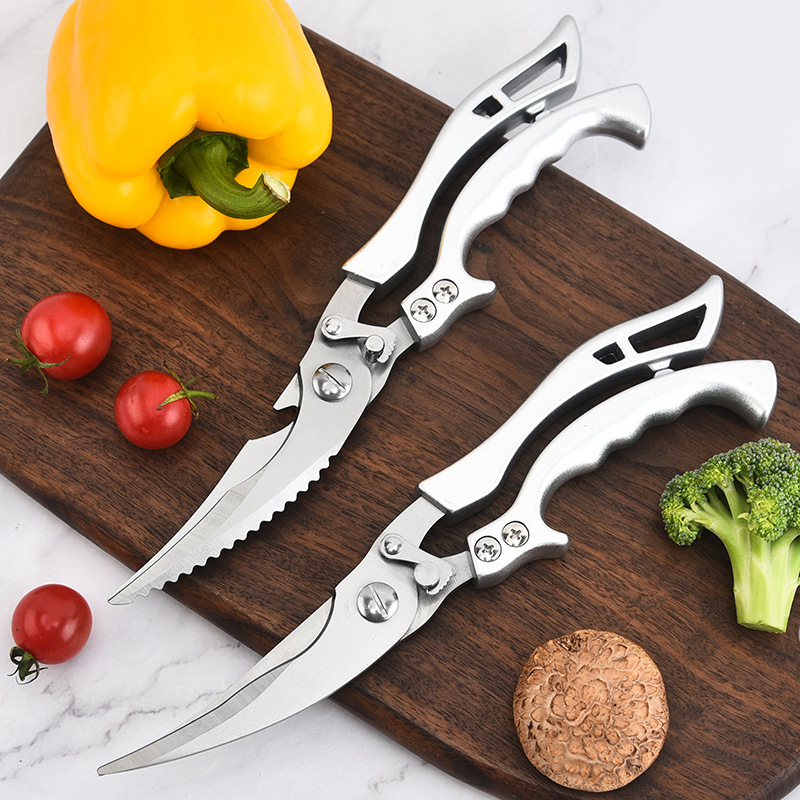 powerful universal food scissors for commercial use stainless steel