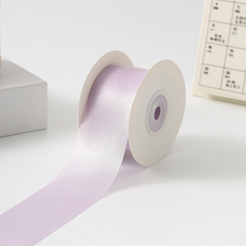 Inventario de 4cm seda de leche cinta de nieve de alta sensibilidad cinta de cabello DIY accesorios flores regalo ramo de flores cinta de flores