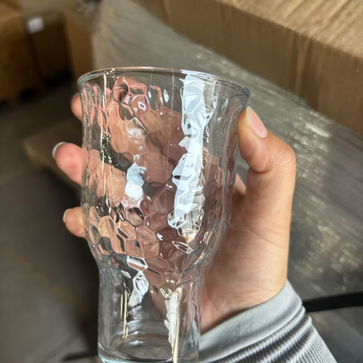 280ml 투명 불규칙