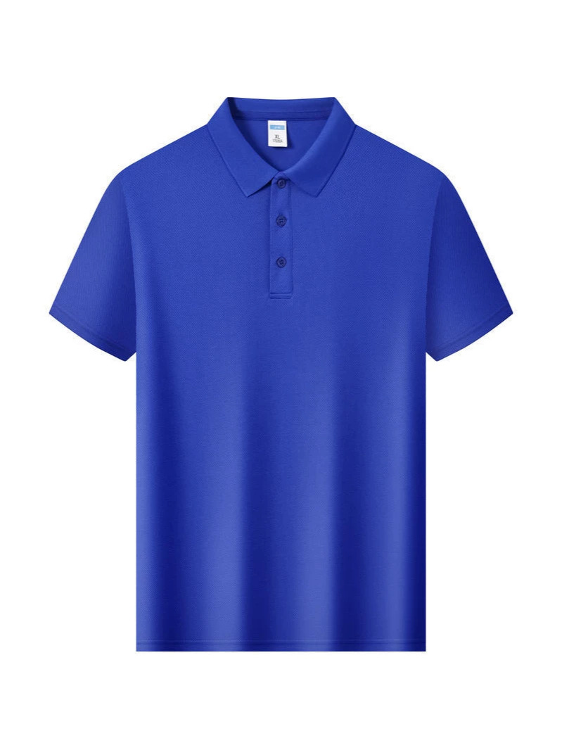 Birdseye quick-dry collared polo shirt, promotional shirt, event wear, class uniform, printed pattern and logo, wholesale manufacturer