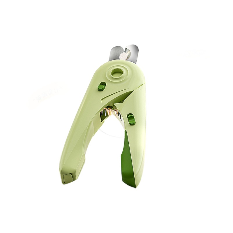 Cortador de uñas para mascotas y pinza de uñas con lámpara