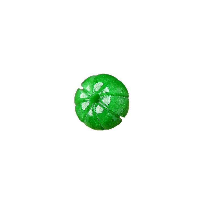 南瓜珠干青翡翠玉髓隔珠背云穿手链文玩手串配珠手工diy饰品配件|undefined