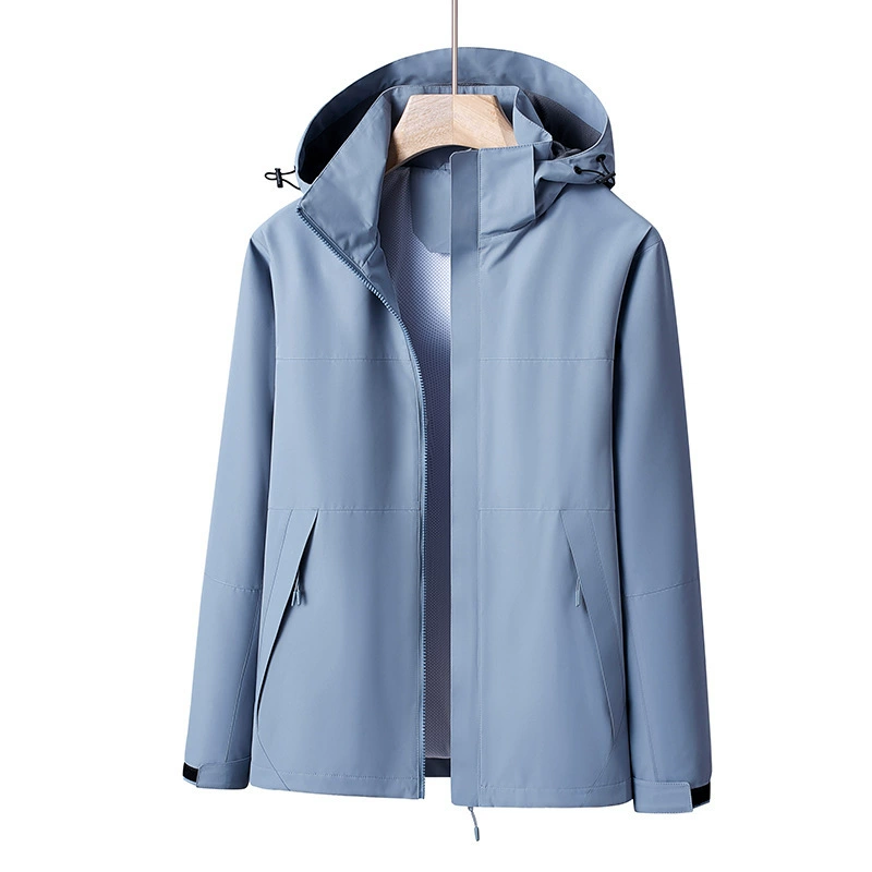 Куртка с капюшоном Charge, Мужская весенне-осенняя Модная брендовая Рабочая куртка, уличная Мужская и женская непромокаемая одежда 23885