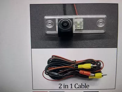 night vision reversing rear — Vehicle camera - suitable-for-toyota-fortuner-power-supply-all-in-one-cable-fisheye