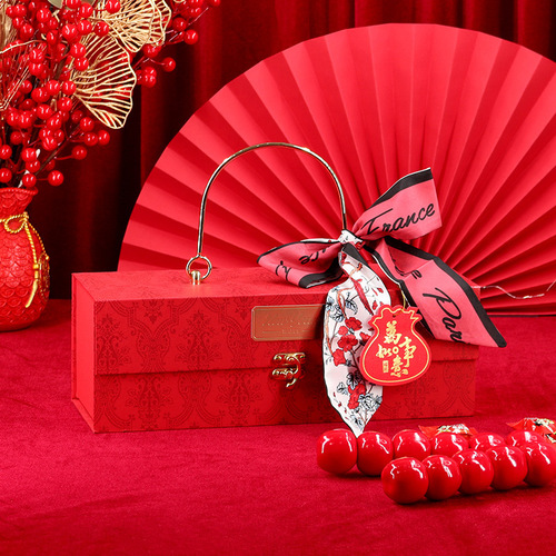 2024 Year of the Dragon new New Year gift box ins style new year gift packaging box empty box small batch customization