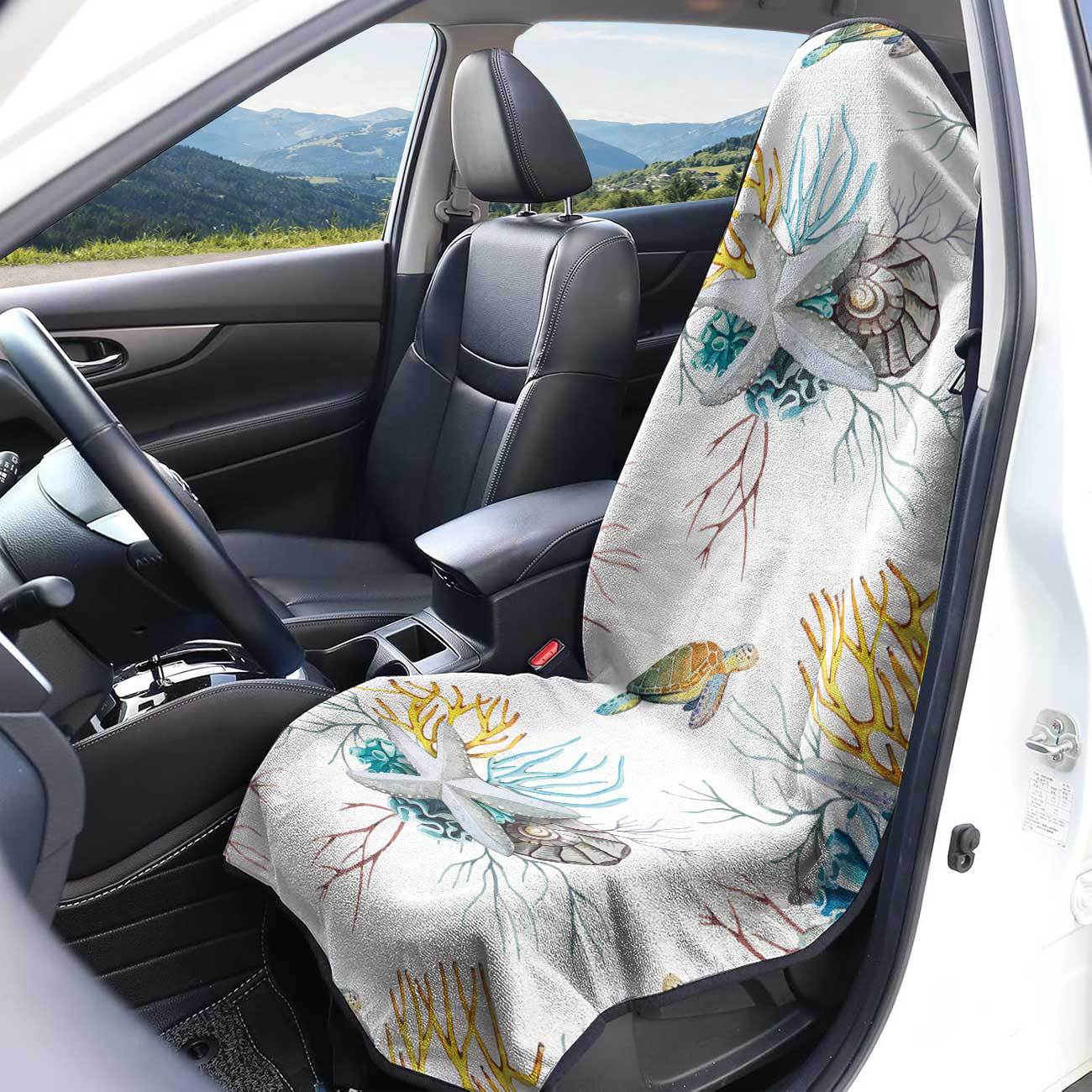Marine seat towel cover front seat protector suitable for gym and exercise, universal for all seasons and car use