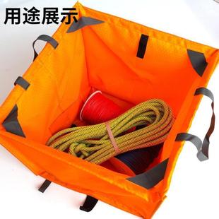 Climbing Rope Frame Tree Climbing Folding Rope Basket Rope Storage Basket Tree Climbing Rope Storage Bag Portable