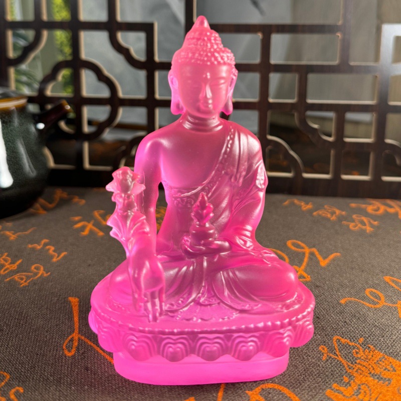 Car ornaments pharmacist Buddha statue Bao'an car decorations interior car resin ornaments wholesale factory direct sales
