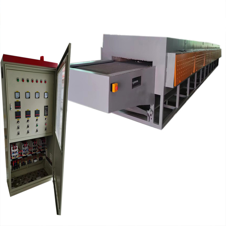 广东网带式加热炉工厂 隧道式连续热处理炉 不间断电烘烤炉