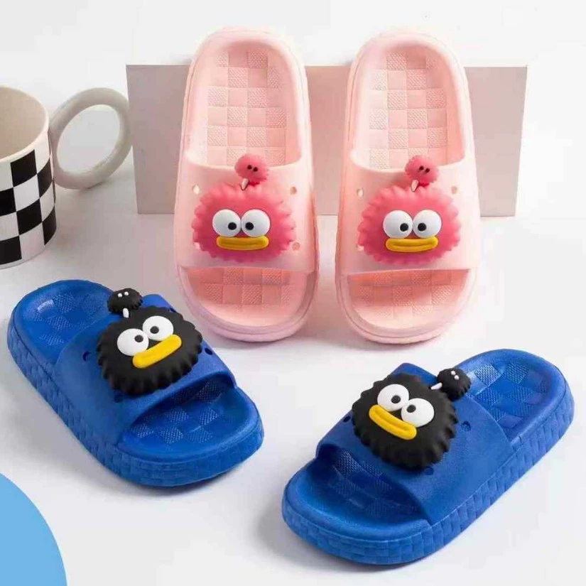 2024 домашние детские домашние тапочки милые мультяшные животные легкая ванная комната купание детские тапочки